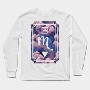 Scorpio Zodiac Sign Long Sleeve T-Shirt